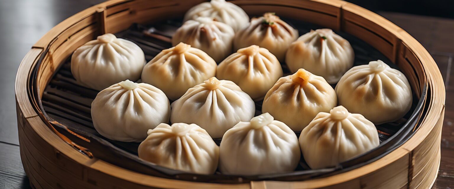 Variety of Baozi